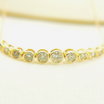 Load image into Gallery viewer, BFI60576. 14k Solid Gold Diamond Bracelet
