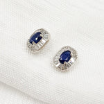 Load image into Gallery viewer, 14K Solid Gold Diamond and Gemstone Earring