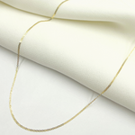 Load image into Gallery viewer, 14K Solid Gold Flat Marina Necklace