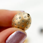 Load image into Gallery viewer, Diamond & Sterling Silver Oval Bead