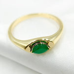 Load image into Gallery viewer, 14K Solid Gold Gemstone Ring.