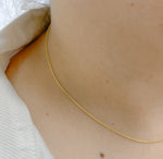 Load image into Gallery viewer, 14K Solid Gold Franco Chain