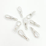 Load image into Gallery viewer, White Sterling Silver Clasps