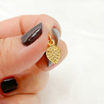 Load image into Gallery viewer, DC969. Diamond Sterling Silver Drop Charm