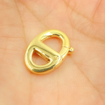Load image into Gallery viewer, Gold-plated Sterling Silver Marina Clasp