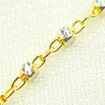Load image into Gallery viewer, 14K Solid Yellow Gold Satellite Cubes Chains
