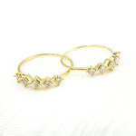 Load image into Gallery viewer, 14K Solid Gold Diamond Ring.