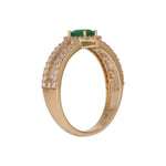 Load image into Gallery viewer, CR97175. 14K Solid Gold Diamond and Gemstone Ring