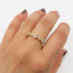 Load image into Gallery viewer, RAF02419. 14K Solid Gold Diamond Ring