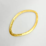 Load image into Gallery viewer, Buy Gold-plated Sterling Silver Brushed Marquis Connector