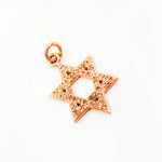 Load image into Gallery viewer, DC429. Diamond Silver Star of David Pendant