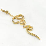 Load image into Gallery viewer, DP603. Diamond Sterling Silver Love Pendant