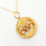 Load image into Gallery viewer, Buy Now 14K Solid Gold Compass Pendants