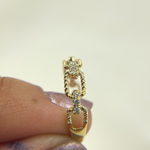 Load image into Gallery viewer, RAC01199. 14K Solid Gold Diamond Ring