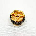 Load image into Gallery viewer, DC741. Diamond Sterling Silver Spacer Bead