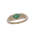 Load image into Gallery viewer, CR97420-6X4. 14K Solid Gold Diamond and Gemstone Ring