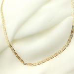 Load image into Gallery viewer, 14K Solid Gold Tri-Color Marina Necklace