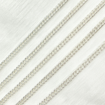 Load image into Gallery viewer, V34SS. 925 Sterling Silver Double Curb Chain
