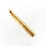 Load image into Gallery viewer, DP266. Diamond Sterling Silver Rectangle Pendant