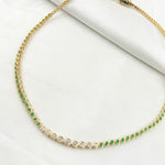 Load image into Gallery viewer, NFK70973EM. 14K Solid Gold Diamond Fancy Necklace