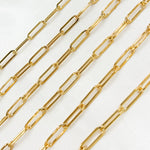 Load image into Gallery viewer, 4002FGF. 14K Gold Filled Flat Paperclip Chain