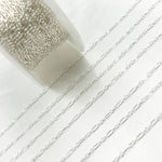 Load image into Gallery viewer, Sterling Silver Long and Short Link Chains