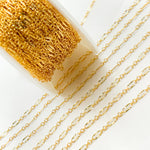 Load image into Gallery viewer, 163SBGF. 14K Gold Filled Diamond Cut Oval Link Chain