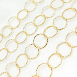 Load image into Gallery viewer, Buy Gold Filled Hammered Link Chains