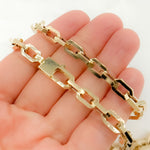 Load image into Gallery viewer, 14K Gold Diamond Cut Cable Link Chain