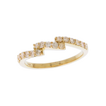Load image into Gallery viewer, 14K Solid Gold Diamond Ring.