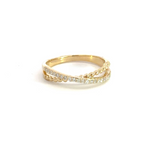 Load image into Gallery viewer, 14k Solid Gold Diamond Ring.