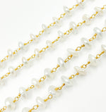 Load image into Gallery viewer, Organic Freshwater Pearl Wire Wrap Chain