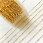 Load image into Gallery viewer, 444GF. Gold-Filled Satellite Chain by Foot