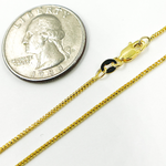 Load image into Gallery viewer,  14K Solid Gold Wheat Chain