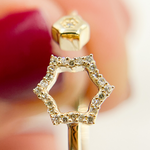 Load image into Gallery viewer, 14K Solid Gold Diamond Ring.