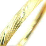 Load image into Gallery viewer, Bangle21. 14K Solid Gold Matte Textured Bangle