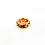 Load image into Gallery viewer, DC584. Diamond Sterling Silver Spacer Bead