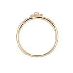 Load image into Gallery viewer, 14K Yellow Gold Diamond Rectangle Jewelry Set