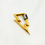 Load image into Gallery viewer, DC726. Sterling Silver Ray Screw Clasp
