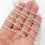 Load image into Gallery viewer, Sterling Silver Smooth Box Chain