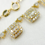 Load image into Gallery viewer, NK401364. 14K Solid Gold Diamond Necklace