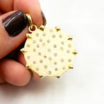 Load image into Gallery viewer, Diamond Sterling Silver Octagon Pendant