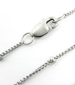 Load image into Gallery viewer, Oxidized 925 Sterling Silver Satellite Finished Necklace. 444OXNecklace
