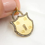 Load image into Gallery viewer, Sterling Silver Lock Pendant