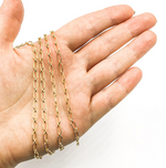 Load image into Gallery viewer, Gold Filled Oval & Round Link Chain