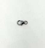 Load image into Gallery viewer, Black Rhodium 925 Sterling Silver 8mm Trigger Clasps. BRTC1
