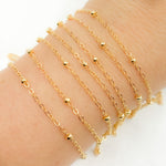 Load image into Gallery viewer, 1381GF. 14K Gold Filled Ball Satellite Chain