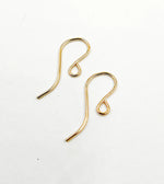 Load image into Gallery viewer, 14K Gold Filled French Ear Wire .030&quot; (0.76mm). 4006407
