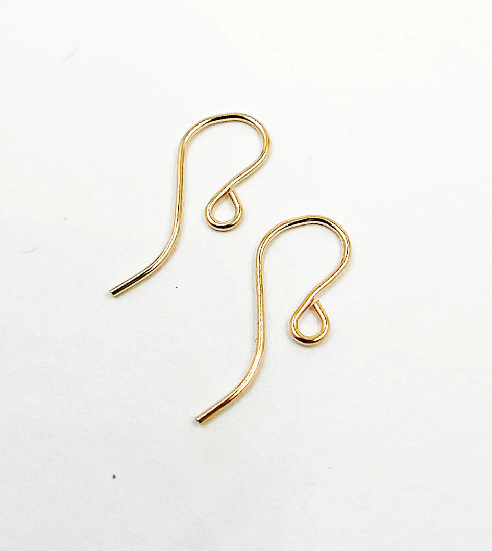 14K Gold Filled French Ear Wire .030" (0.76mm). 4006407