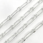 Load image into Gallery viewer, Sterling Silver Long and Short Link Chains